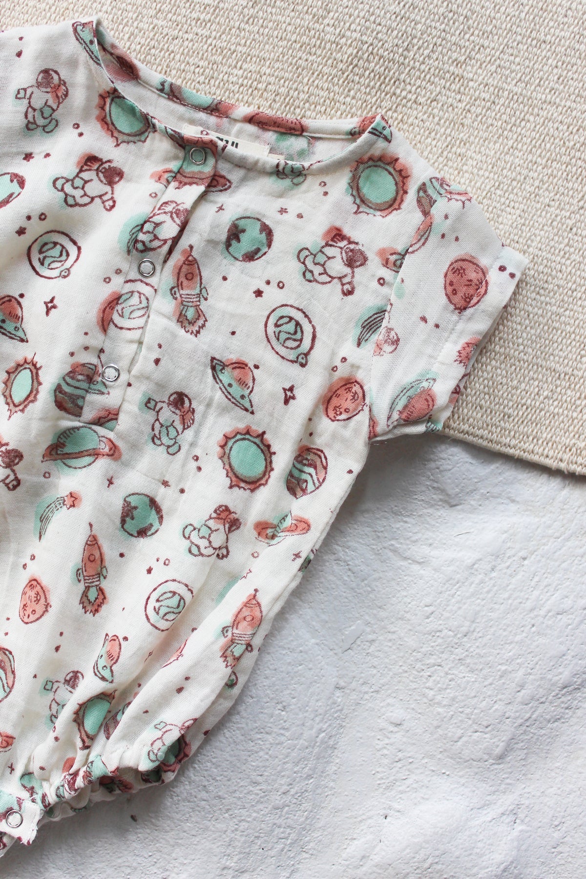 CHHAPA - Baby Muslin Space Romper