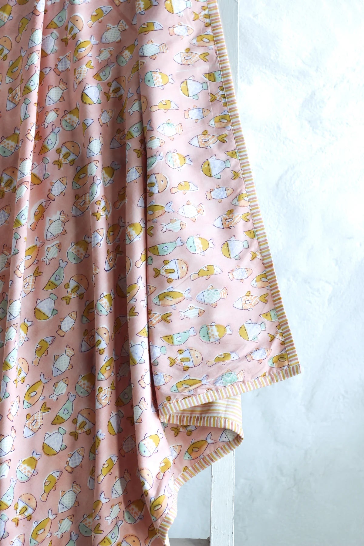 Chhapa - Peach Fish Kids Quilt