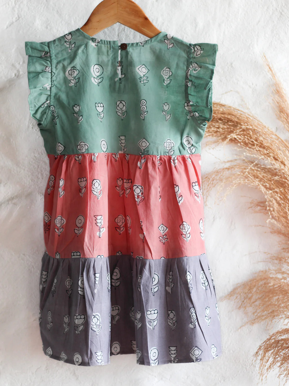 Chhapa - Flower Ruffle Dress