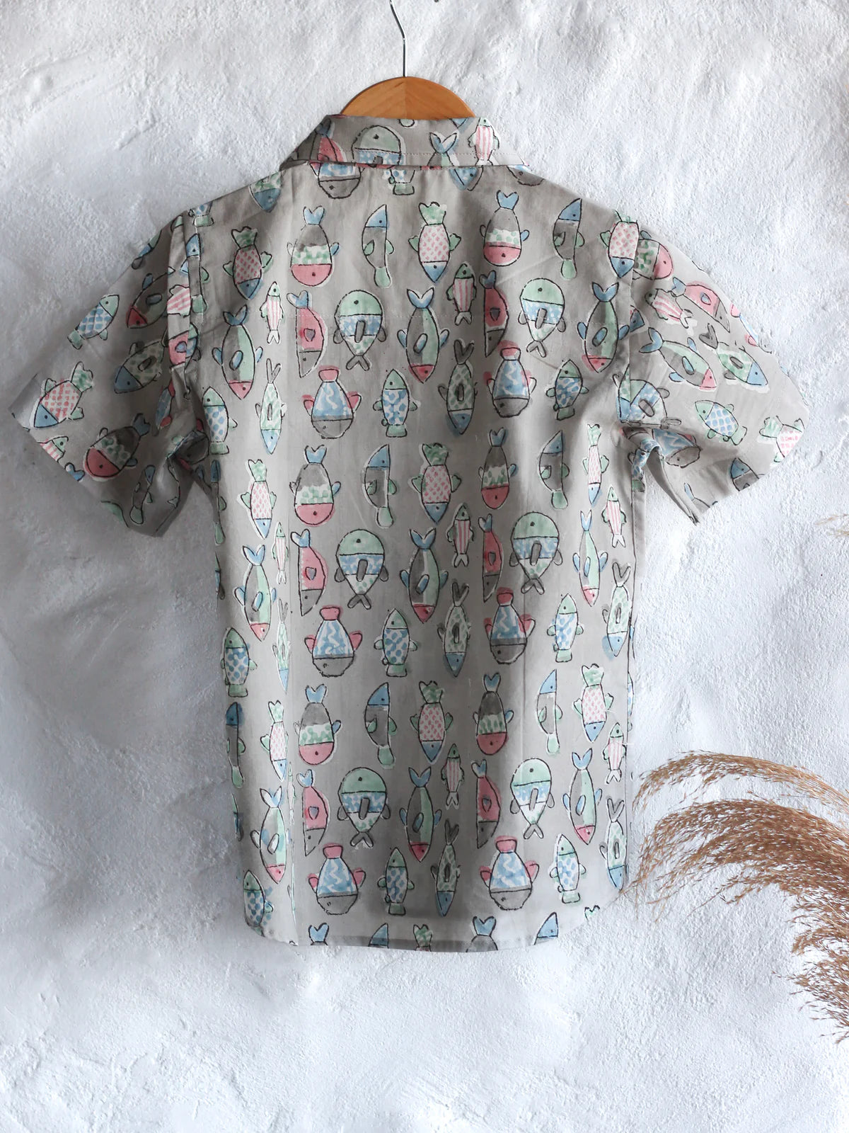 Chhapa - Gray Fish Shirt