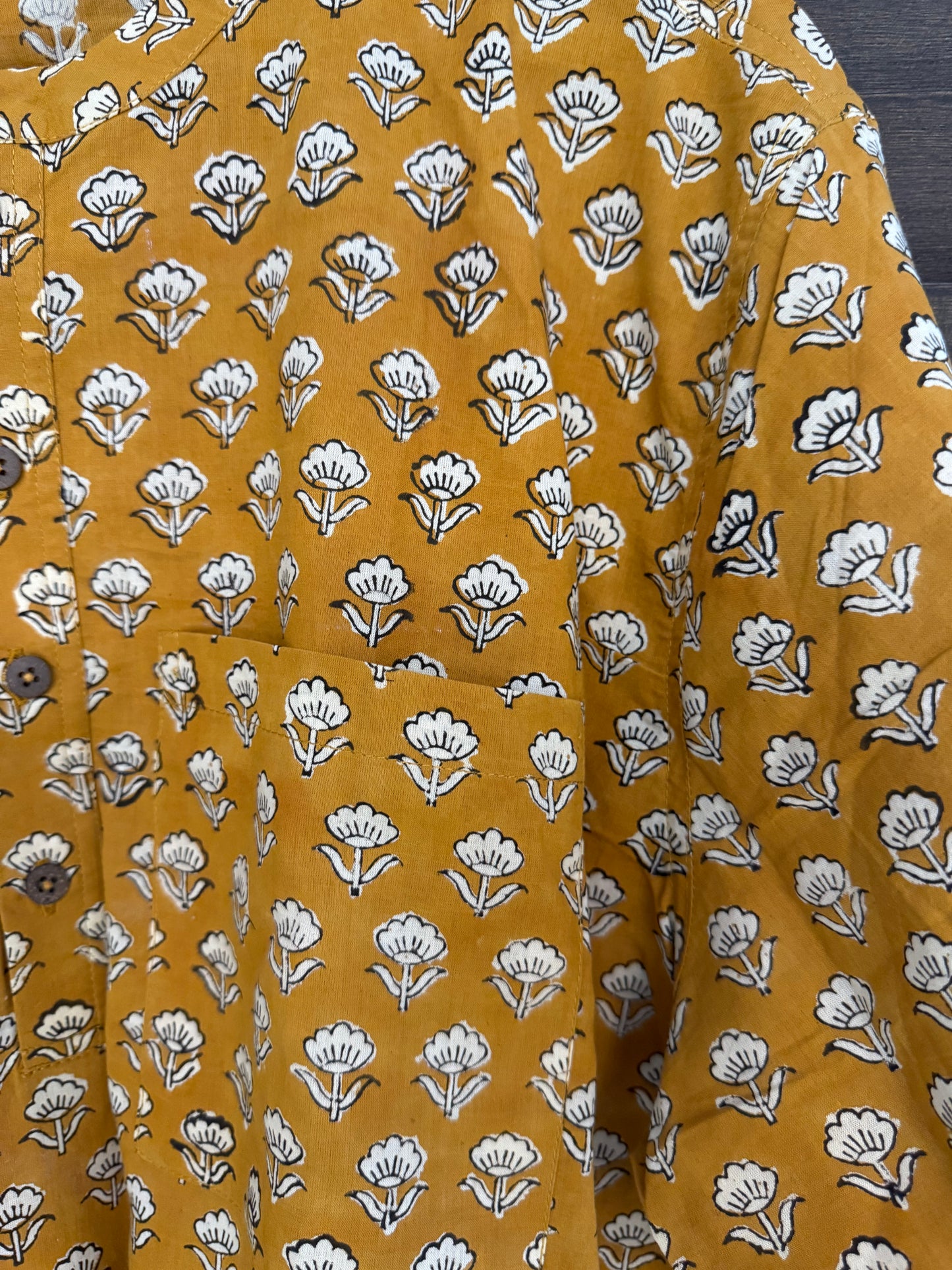 Suta - Lemon and Cream Cheese Short Kurta