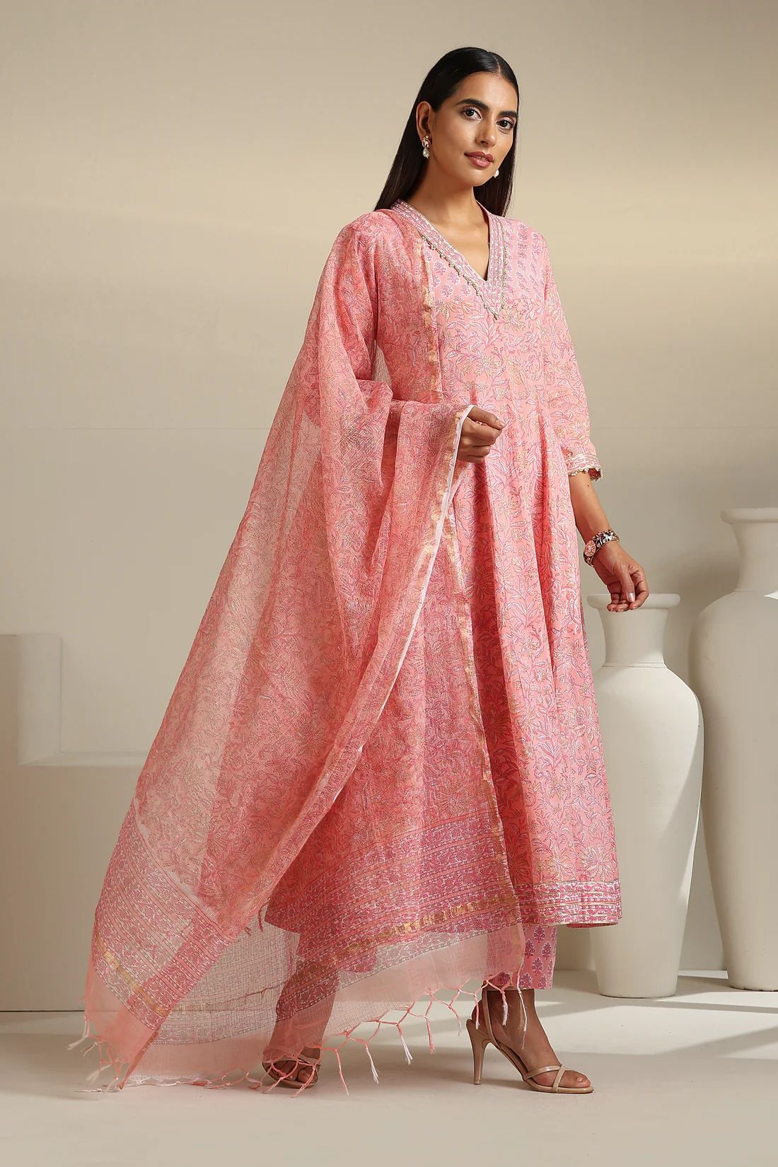 Murraya - Bella Blush Pink Kalidaar