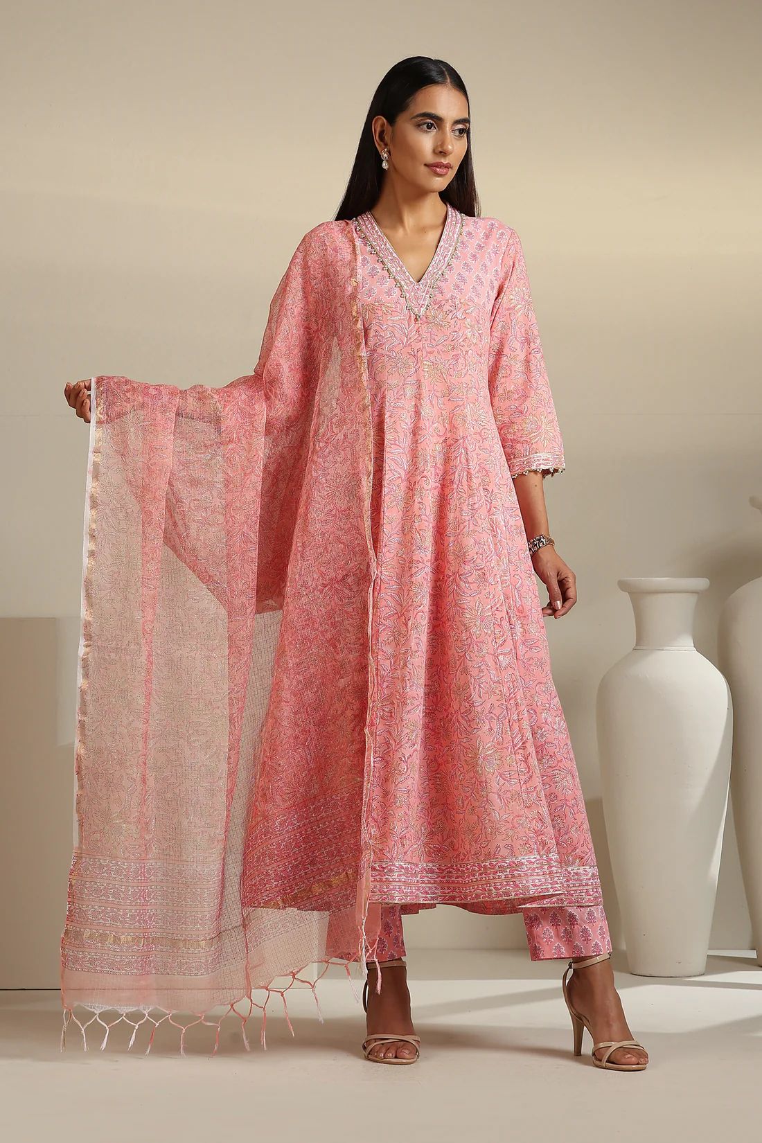 Murraya - Bella Blush Pink Kalidaar