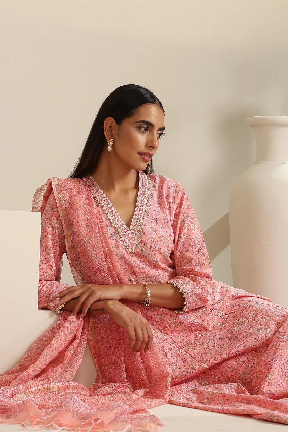 Murraya - Bella Blush Pink Kalidaar