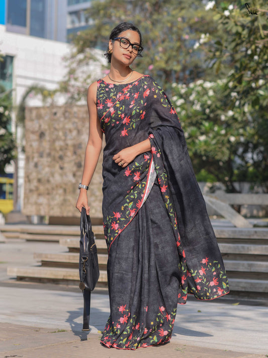 Suta - Black Fuchsia Fiza