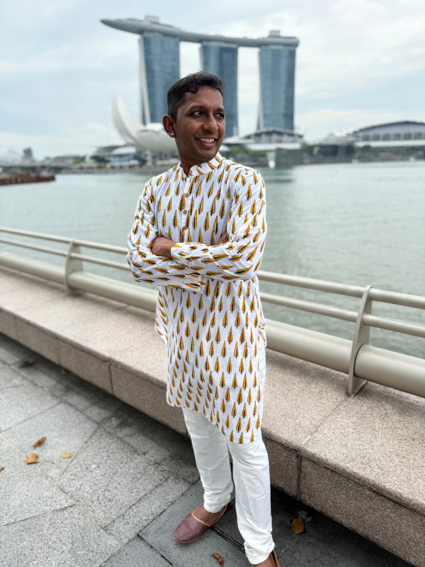 Midautumn Rains - Basanti Veer Kurta