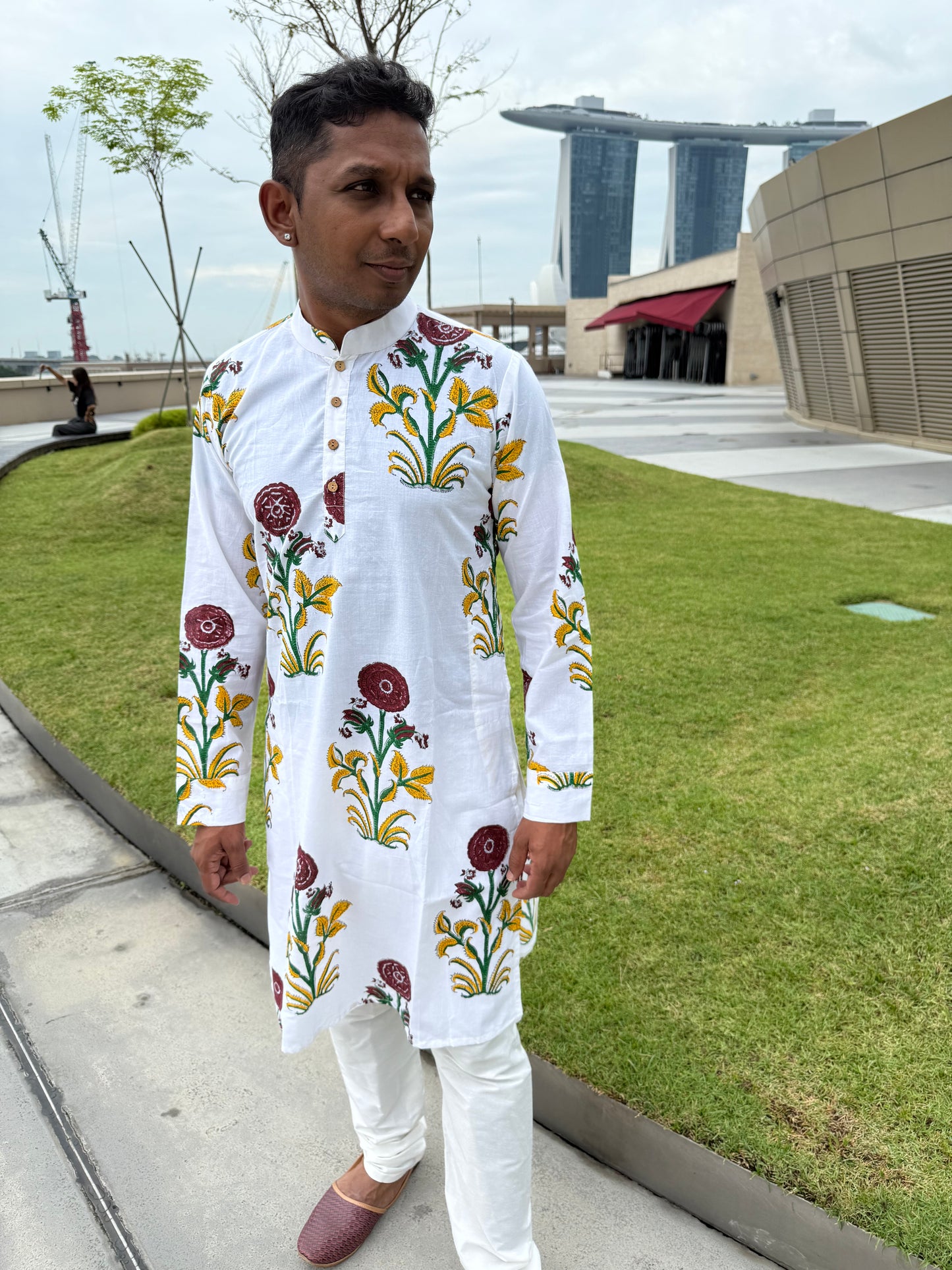 Midautumn Rains - Rang Mahal Kurta