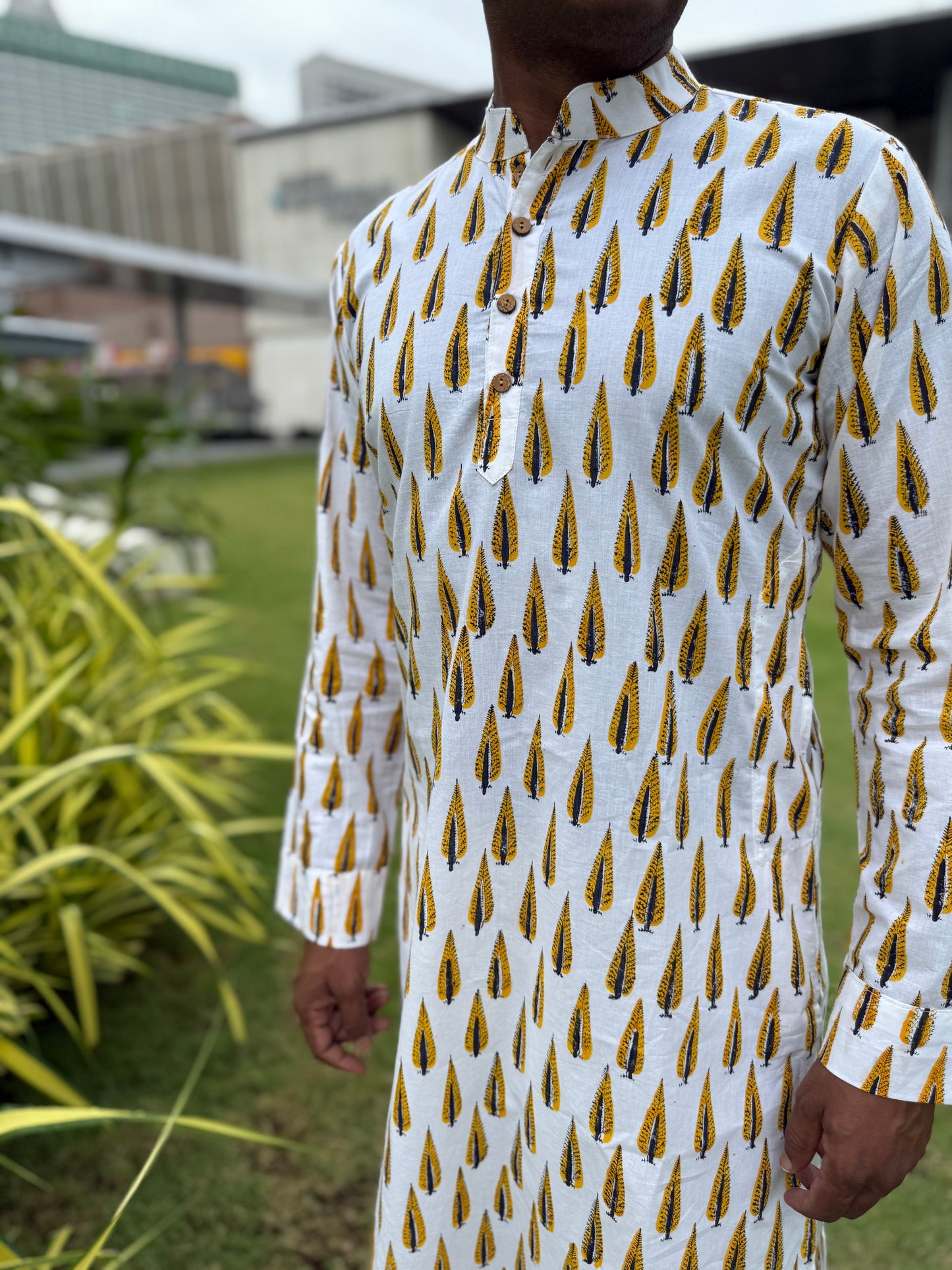 Midautumn Rains - Basanti Veer Kurta