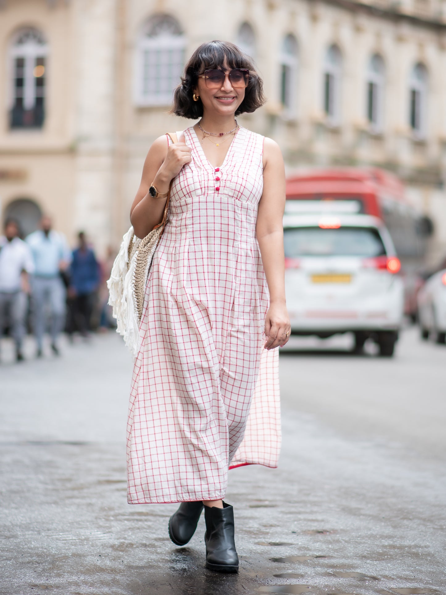 Suta - Roses in Rows Dress