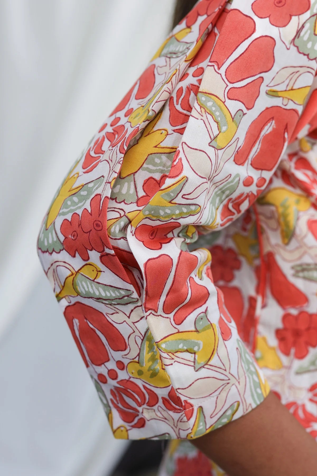 Chhapa - Saree Wali Suit Set | Hand Block Printed Cotton Kurta Set