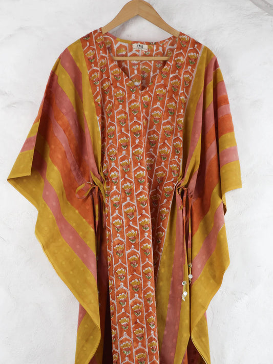 Chhapa - KAFTAN - Gulbahar in Rust