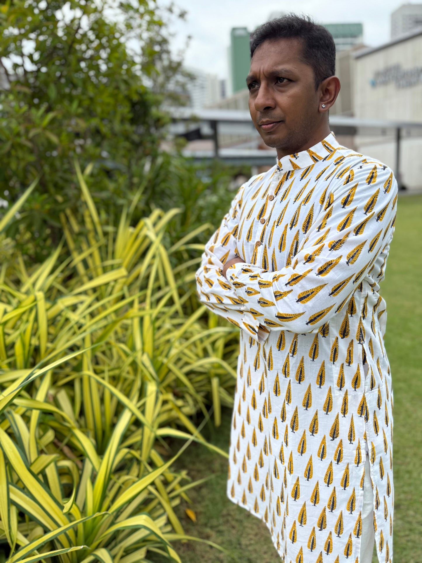 Midautumn Rains - Basanti Veer Kurta