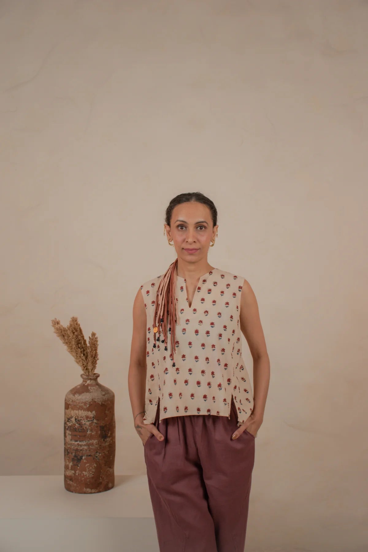 Chhapa - DESERT BLOOM Cotton Top