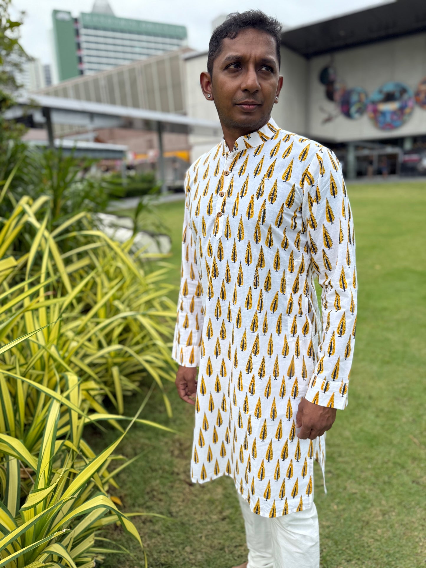 Midautumn Rains - Basanti Veer Kurta