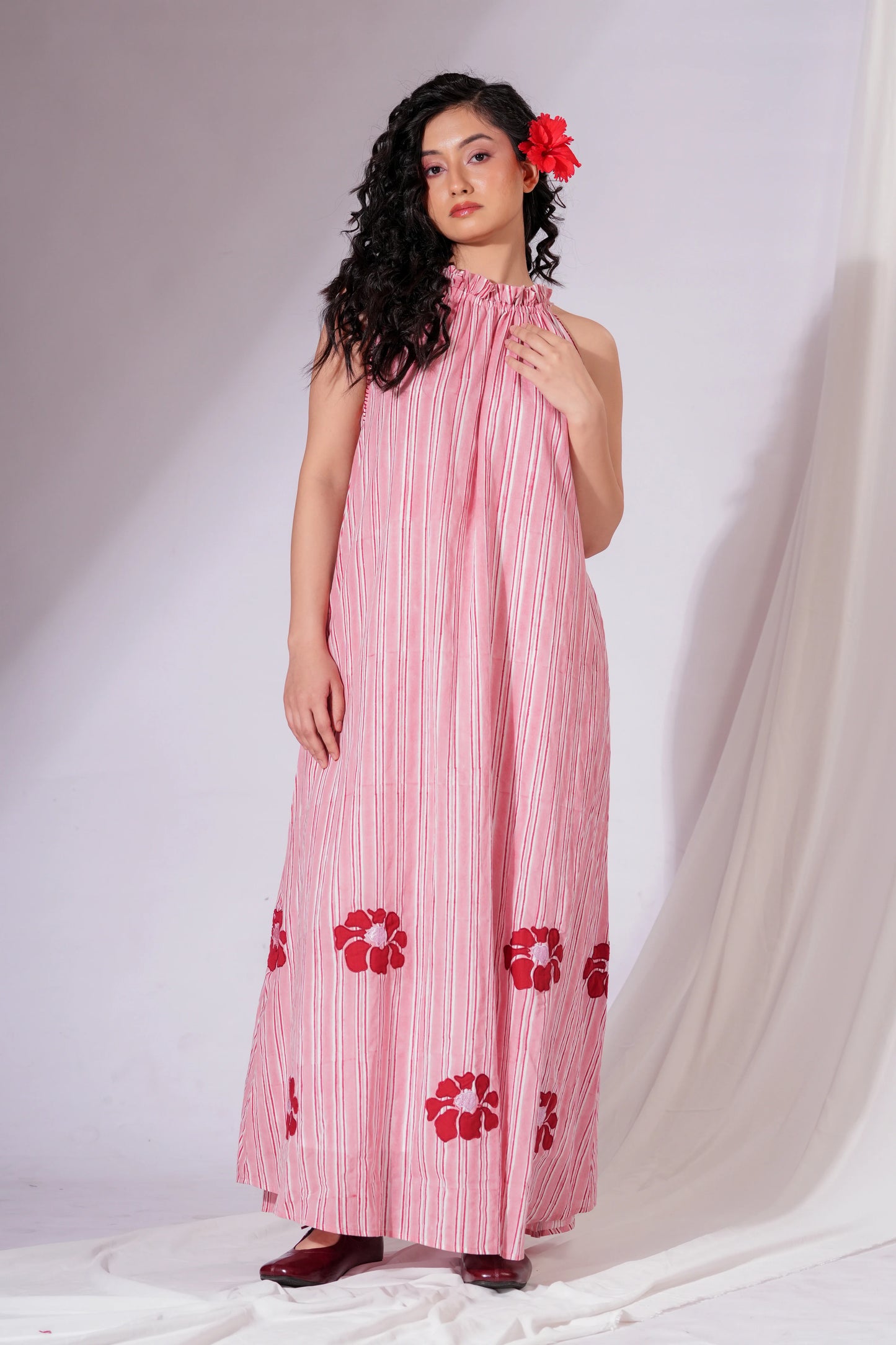 Iksha - Hibiscus Dress
