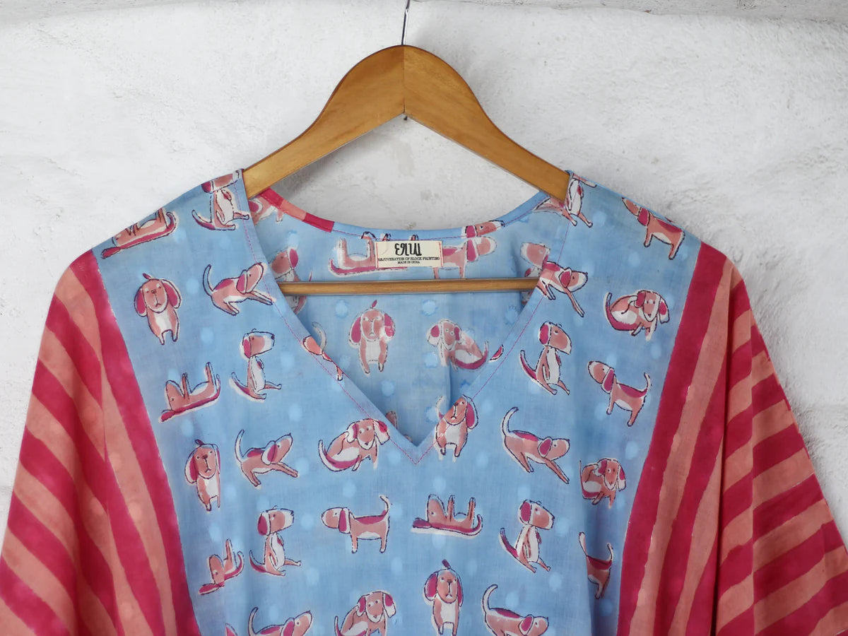 Chhapa - KAFTAN - Doggo Days in Blue