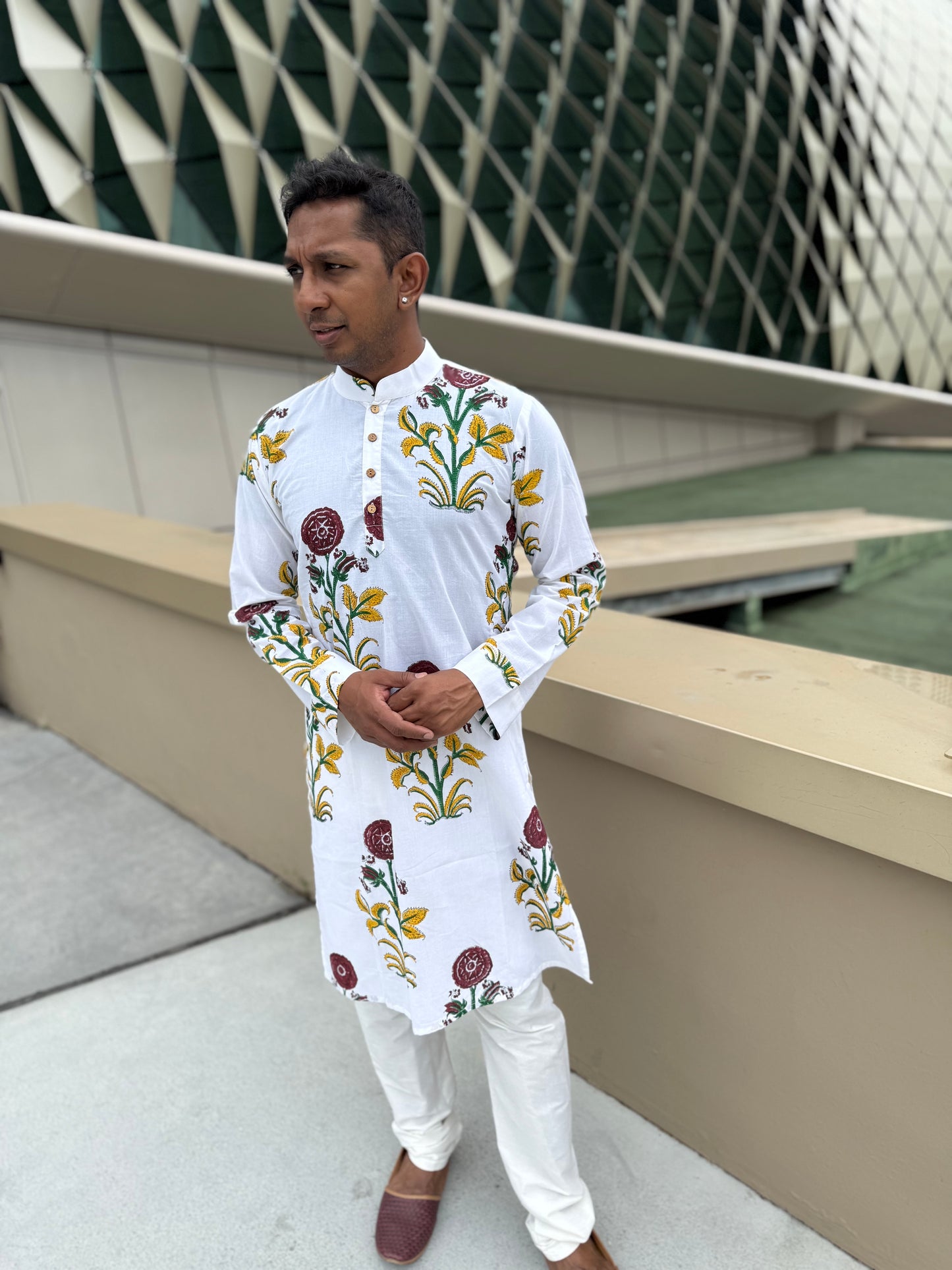 Midautumn Rains - Rang Mahal Kurta