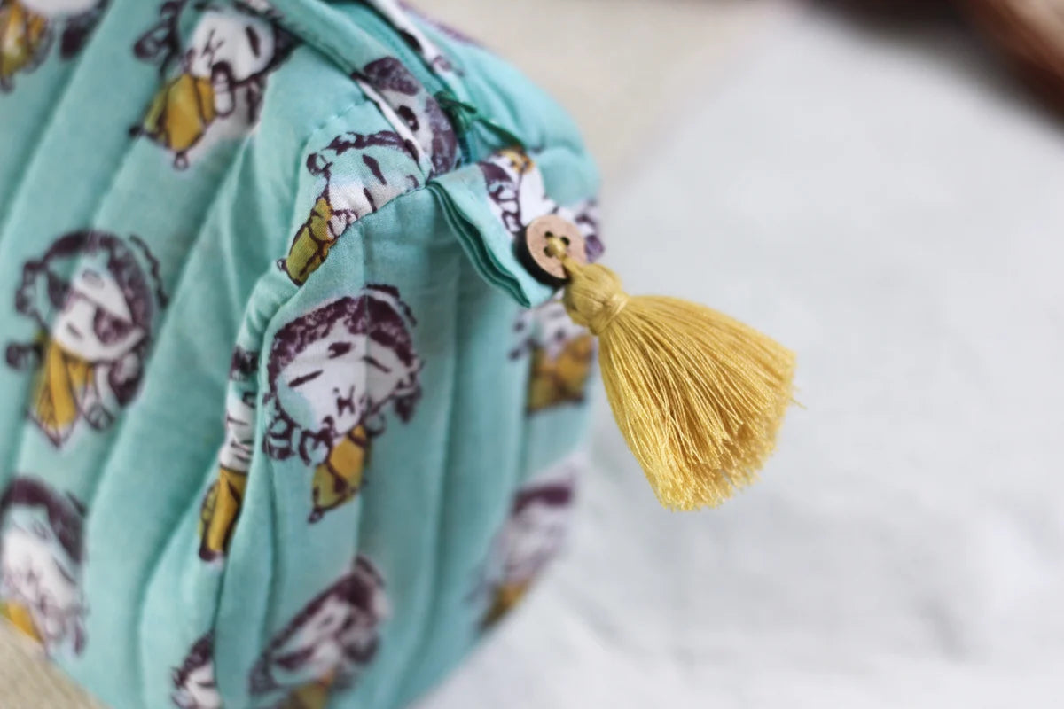 Chhapa - MINT GUDDIYA POUCH