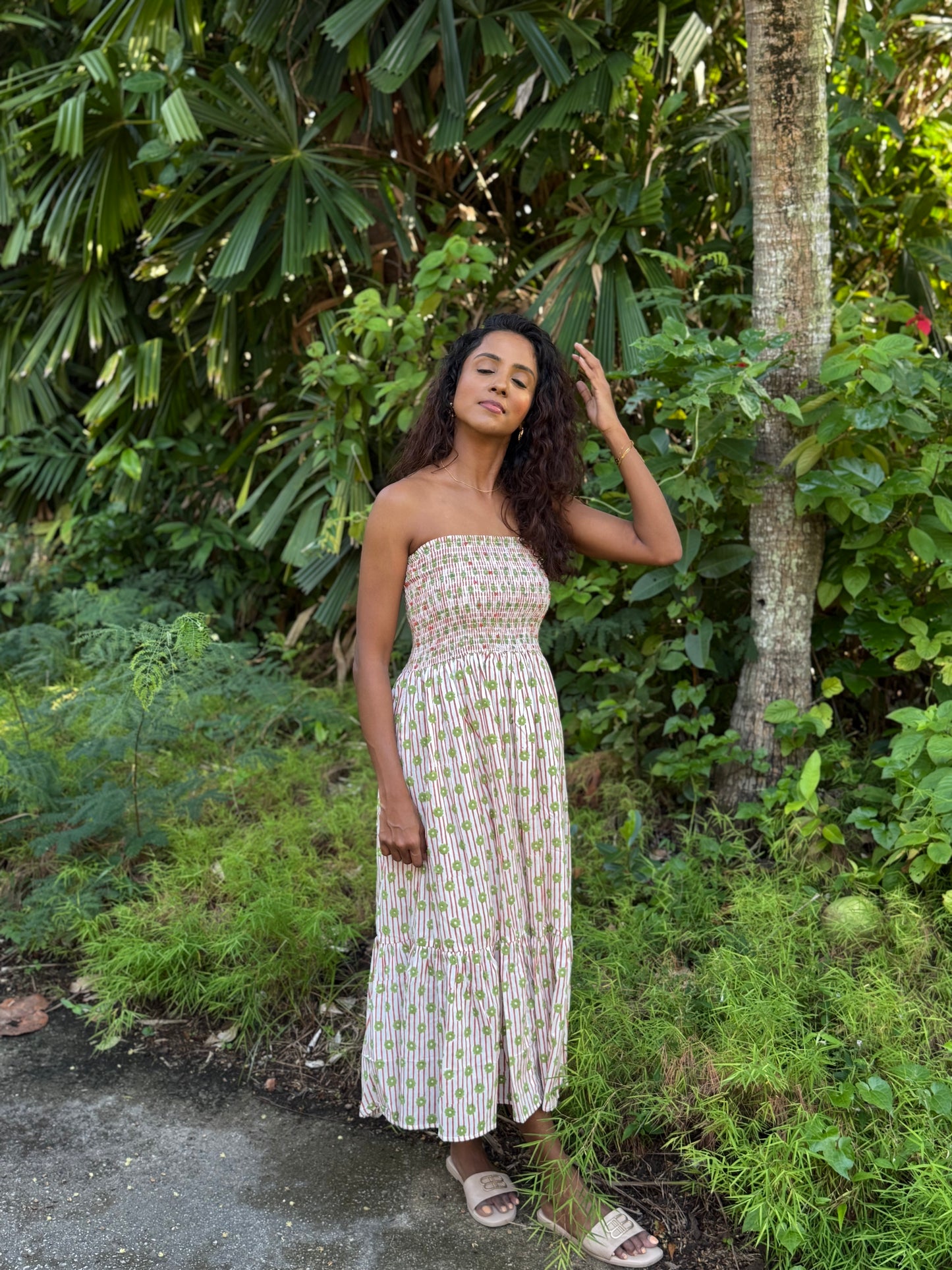 Iksha - Sunset Bloom Dress