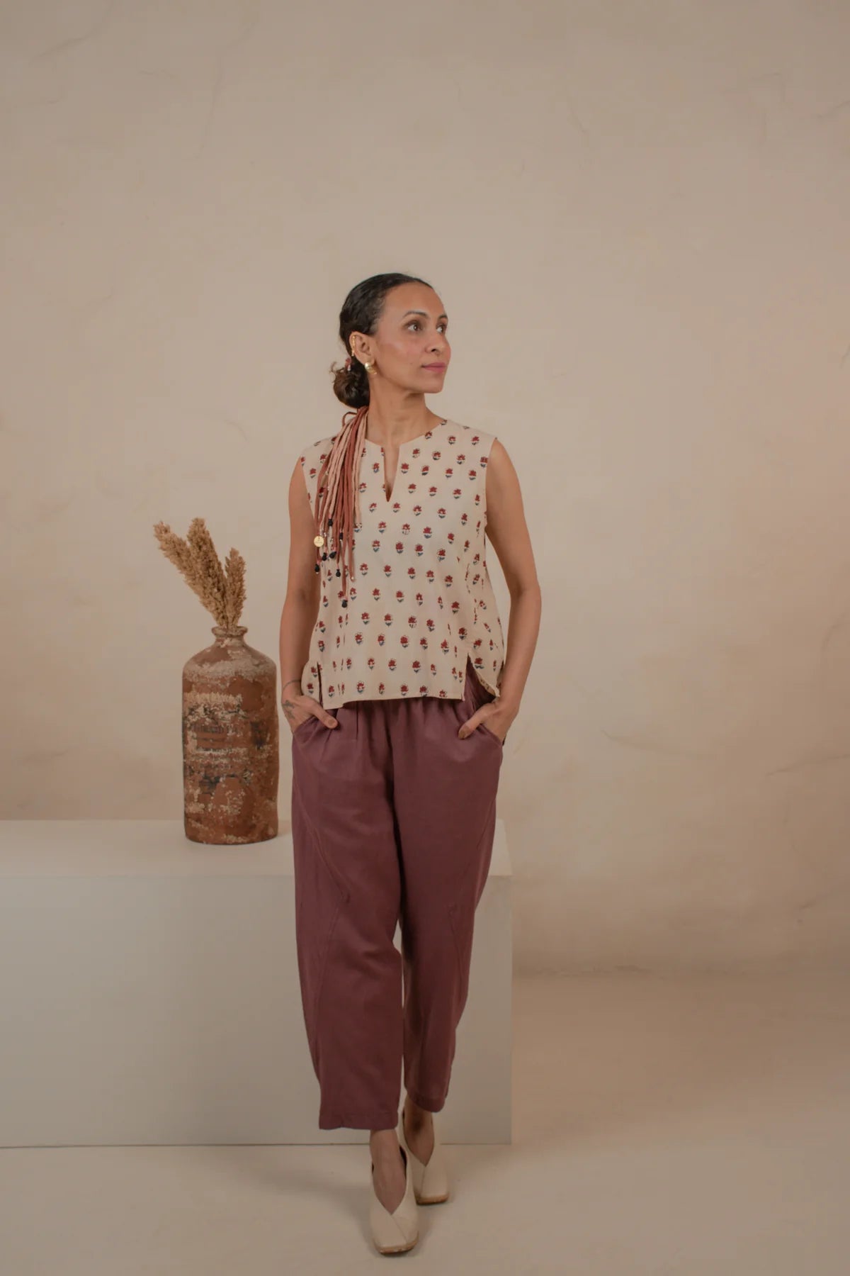 Chhapa - DESERT BLOOM Cotton Top