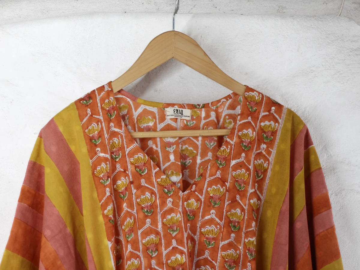 Chhapa - KAFTAN - Gulbahar in Rust