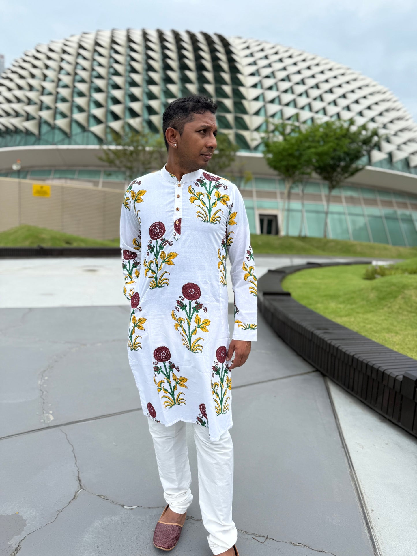 Midautumn Rains - Rang Mahal Kurta