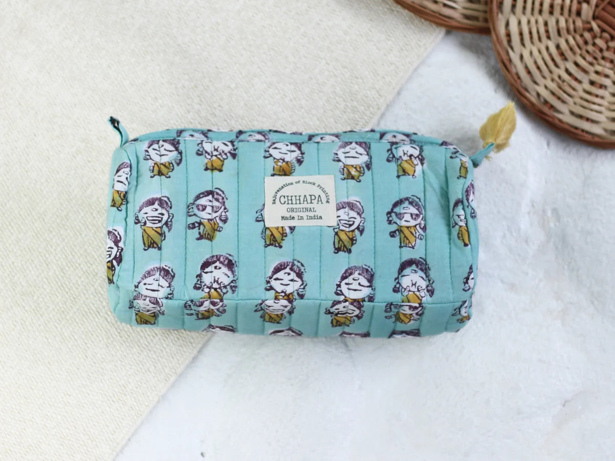 Chhapa - MINT GUDDIYA POUCH