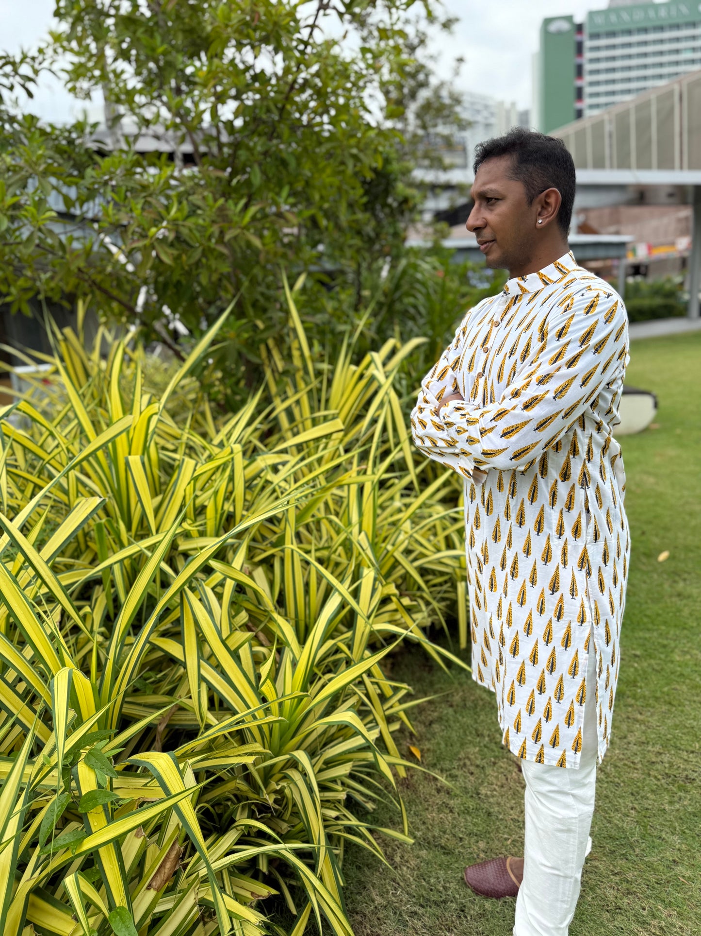 Midautumn Rains - Basanti Veer Kurta