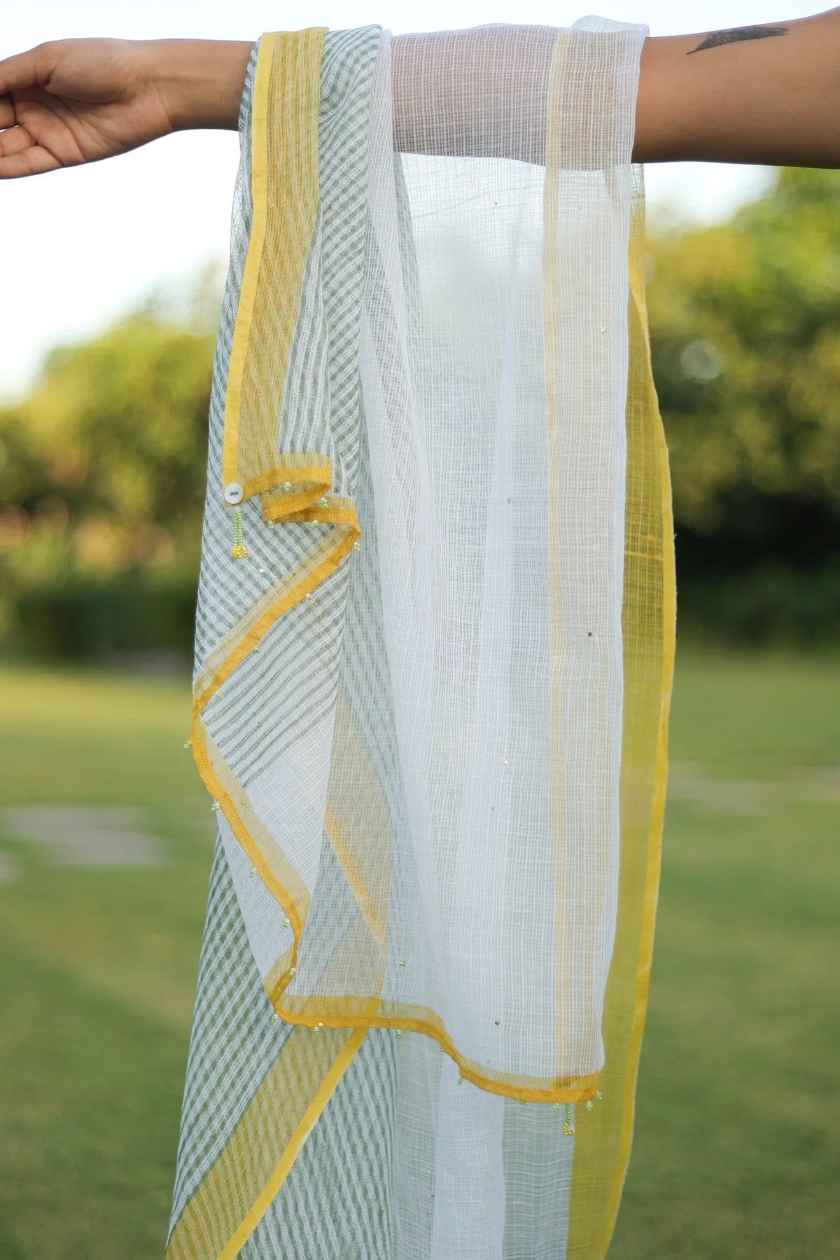 Chhapa - Saree Wali Suit Set | Hand Block Printed Cotton Kurta Set