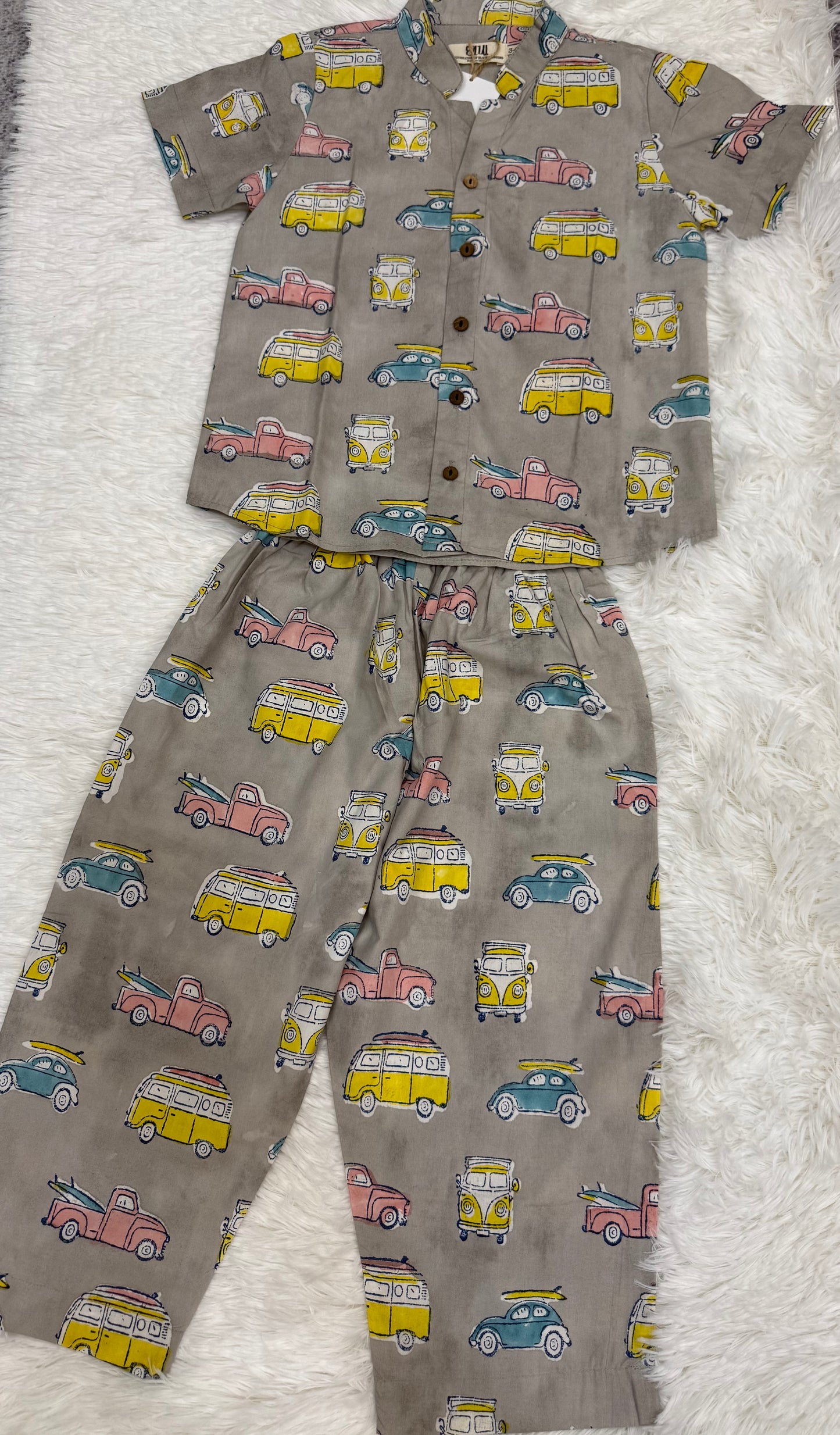 Chhapa - Camper Van Shirt and Pant set