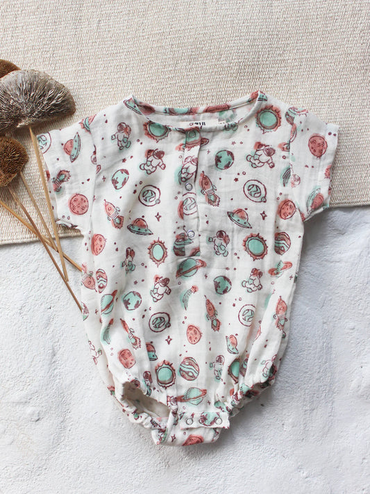 CHHAPA - Baby Muslin Space Romper