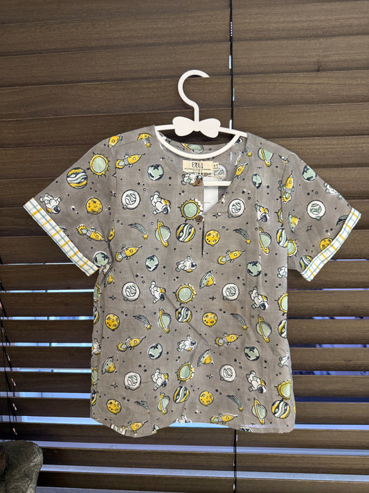 Chhapa - Space Kurta for boys