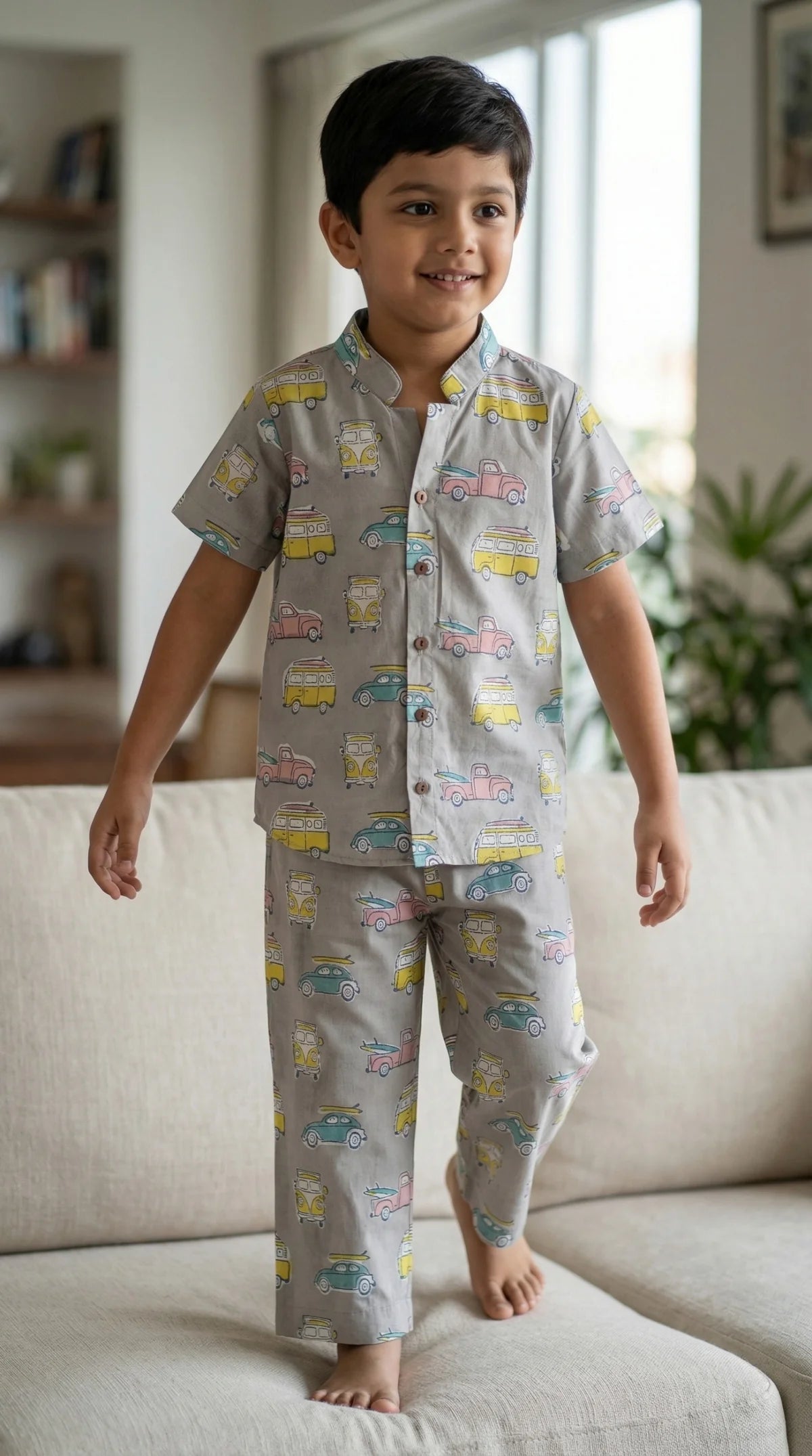 Chhapa - Camper Van Shirt and Pant set