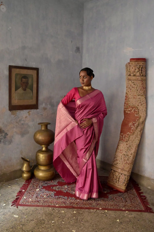 Huts & Looms - ZAVIYA SAREE
