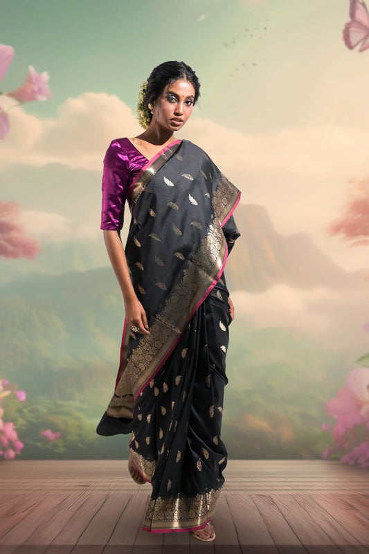 Huts & Looms - SARGAM SITARA SAREE