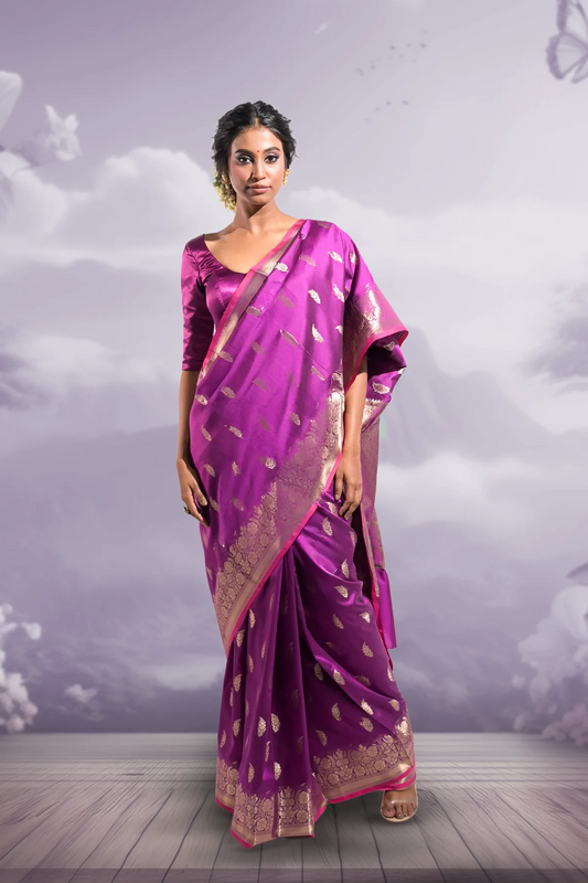 Huts & Looms - ROSHAN JHALAK SAREE