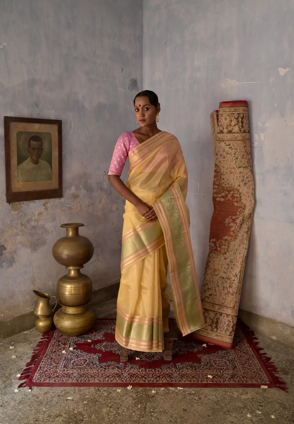 Huts & Looms - GULZAR-E-BANARAS SAREE