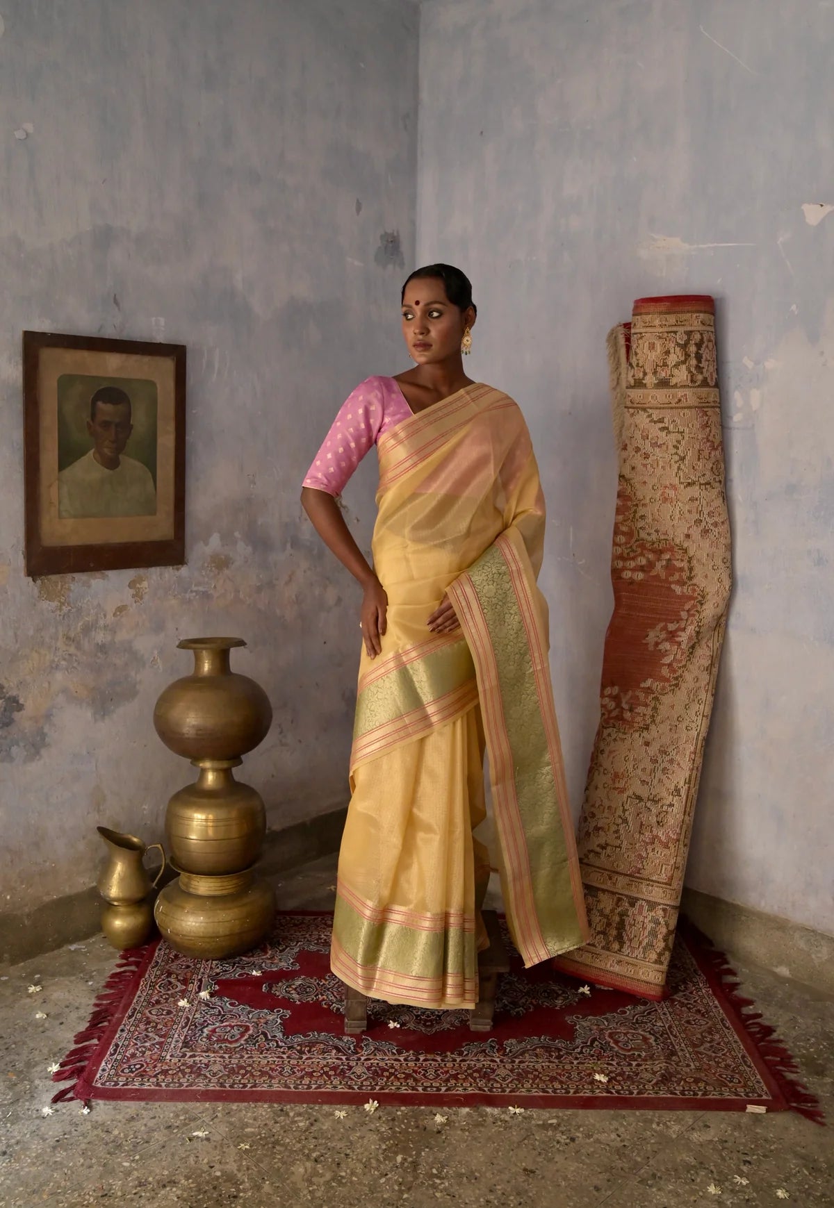 Huts & Looms - GULZAR-E-BANARAS SAREE