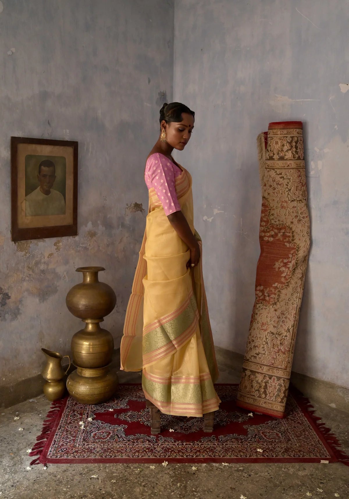 Huts & Looms - GULZAR-E-BANARAS SAREE