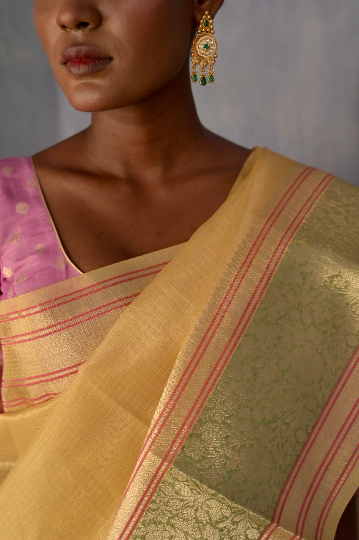 Huts & Looms - GULZAR-E-BANARAS SAREE