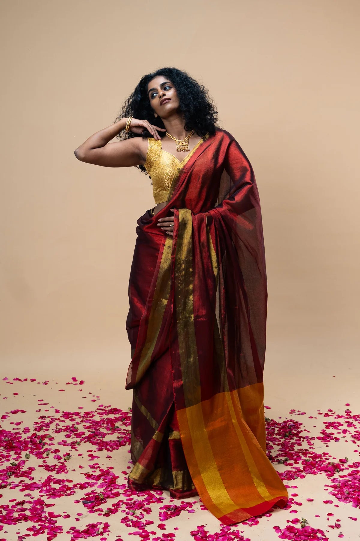 Huts & Looms - AGNIRA SAREE