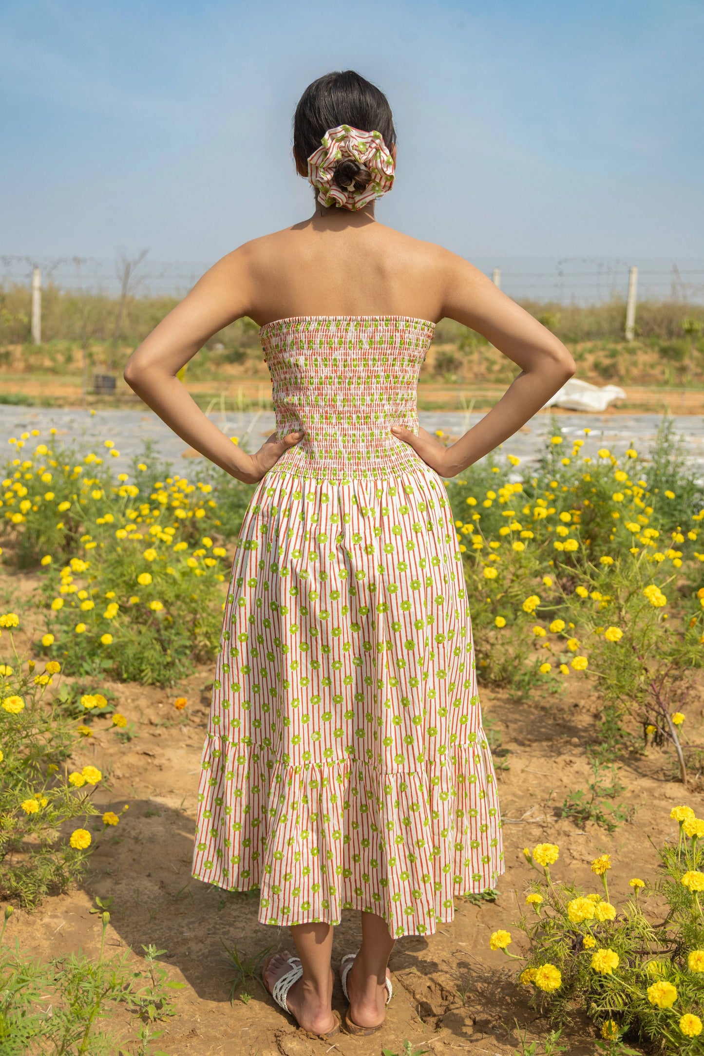 Iksha - Sunset Bloom Dress