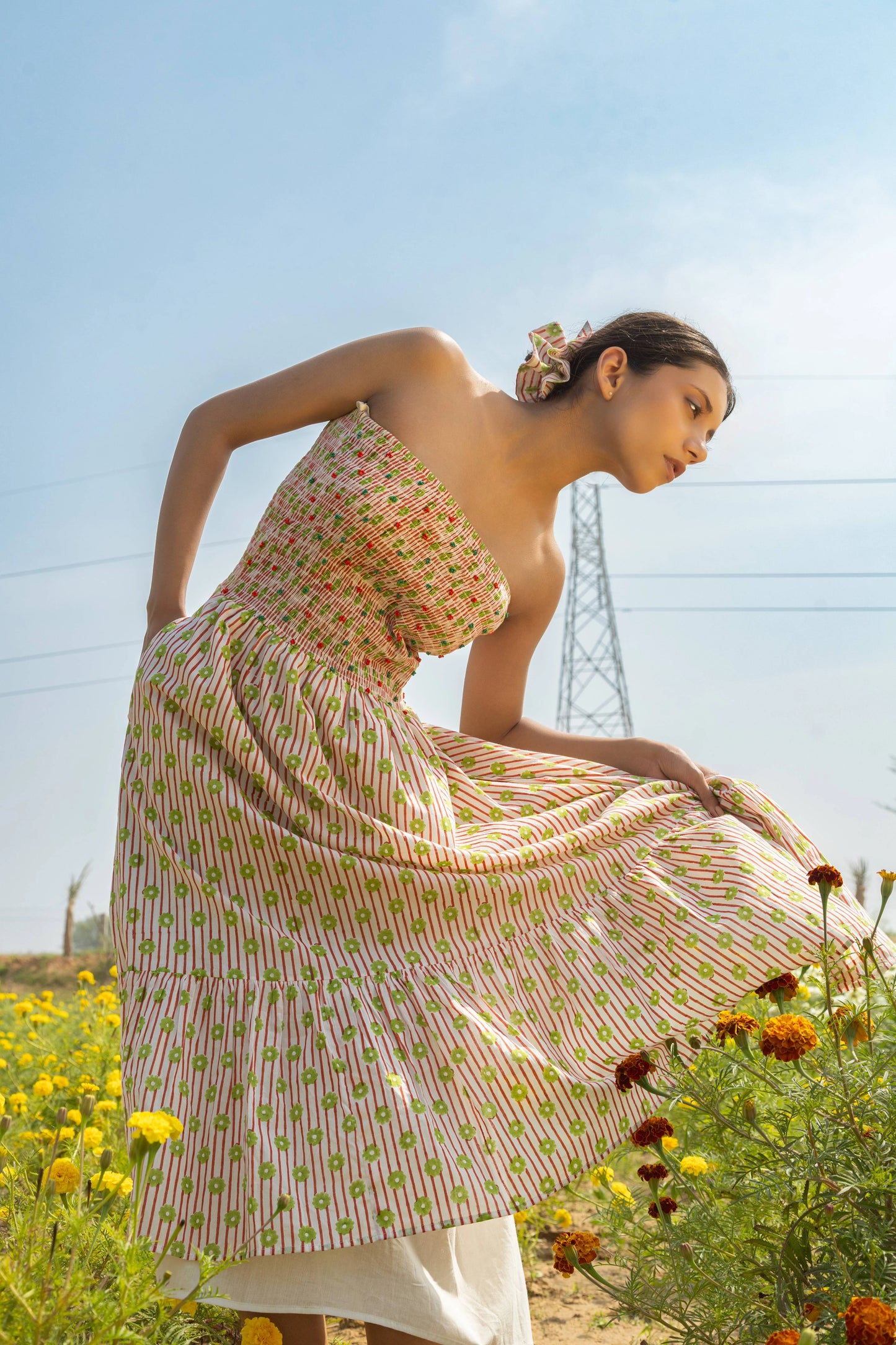 Iksha - Sunset Bloom Dress