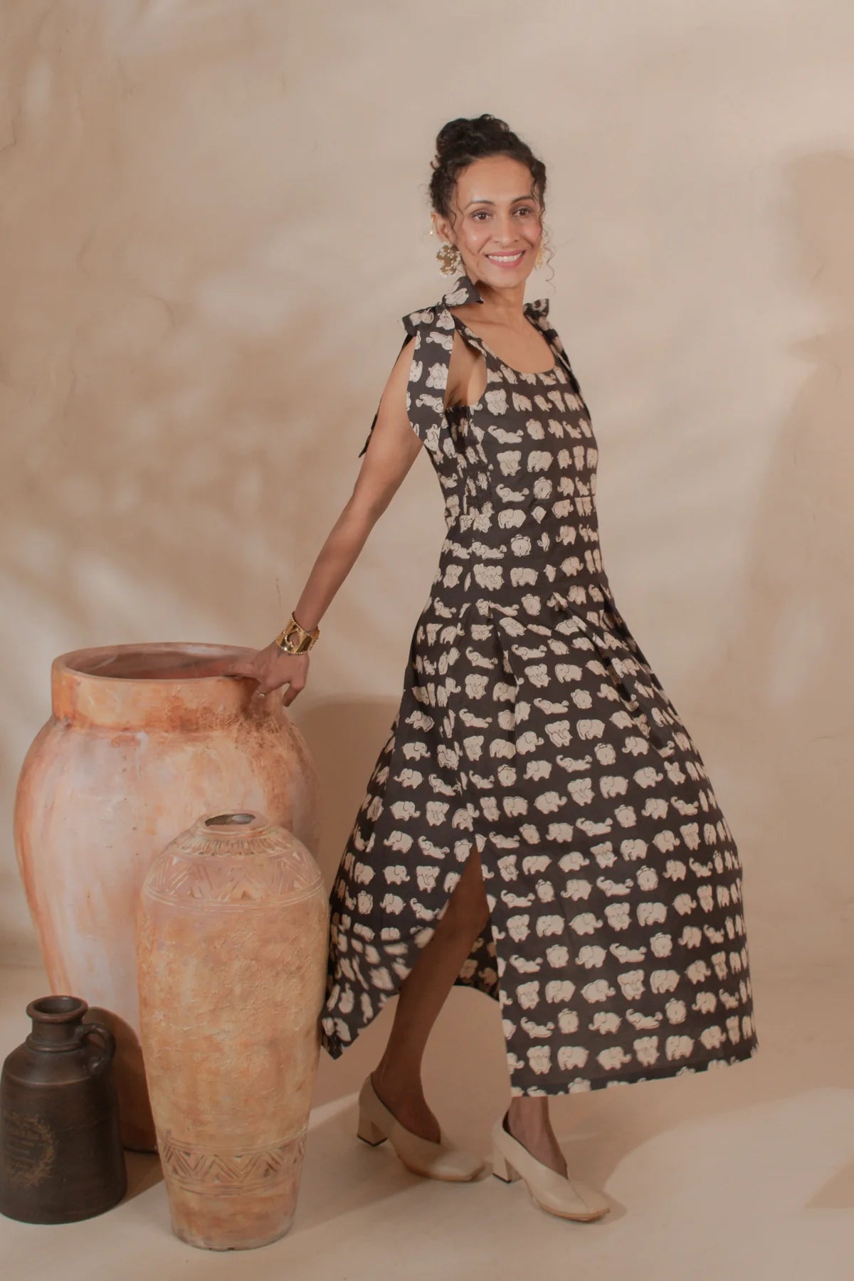 Chhapa - Twilight Elephant Dress