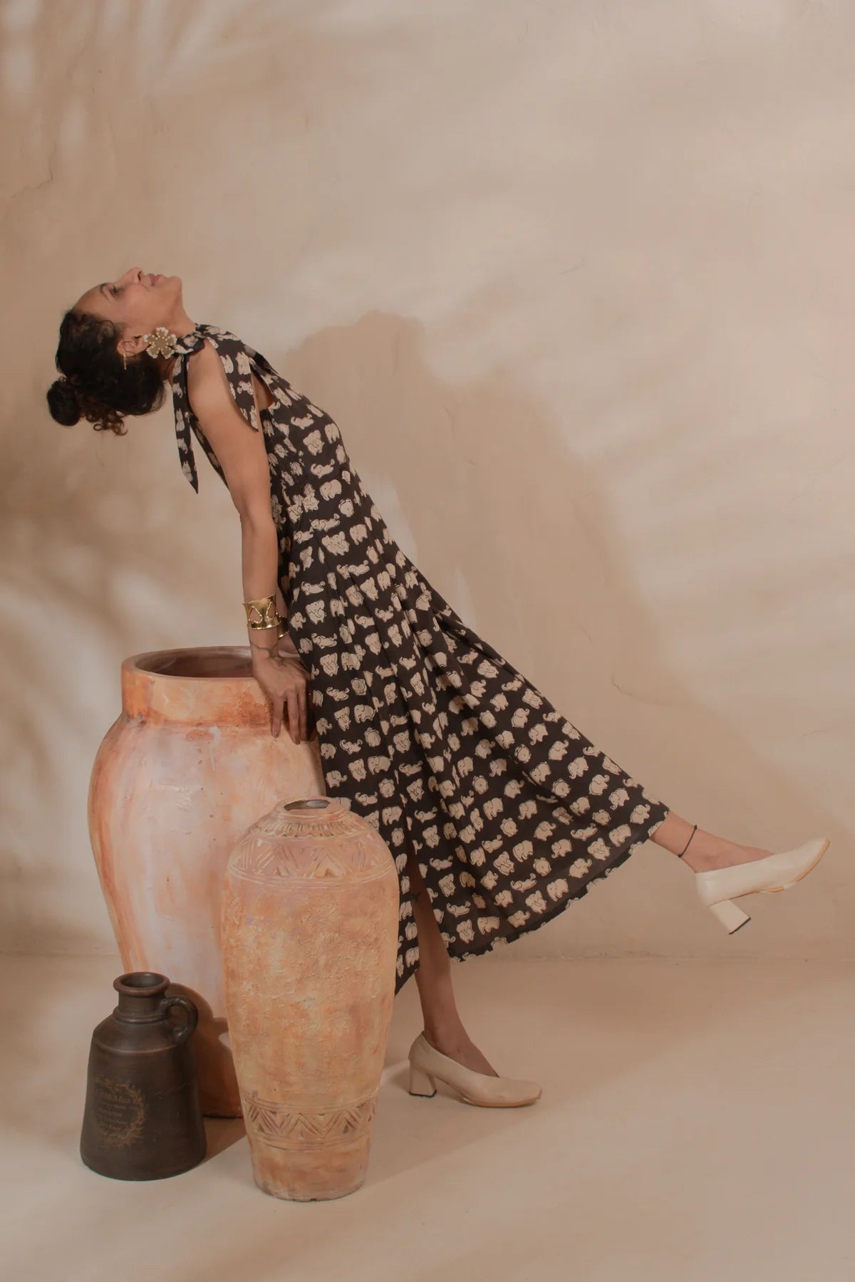 Chhapa - Twilight Elephant Dress