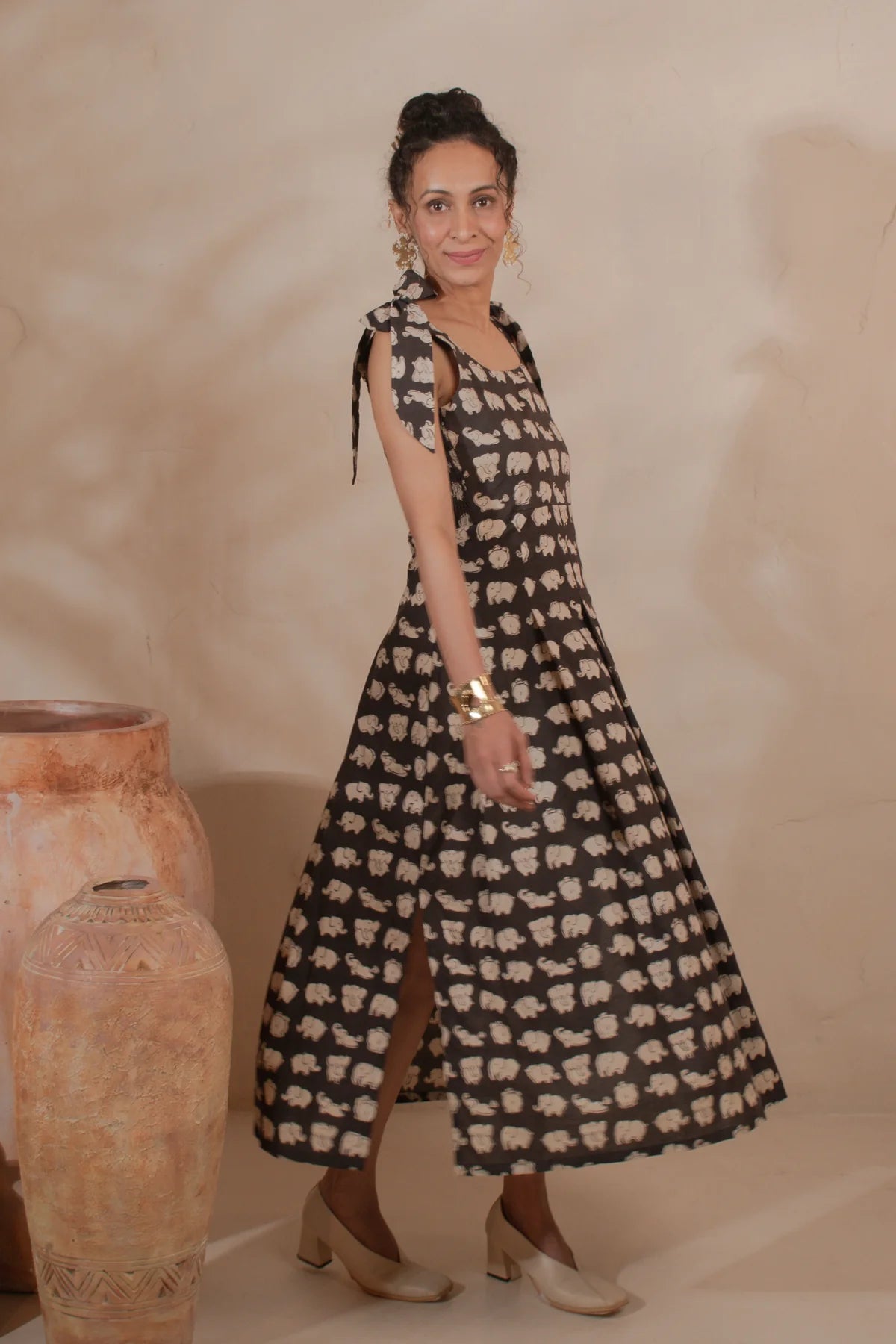 Chhapa - Twilight Elephant Dress