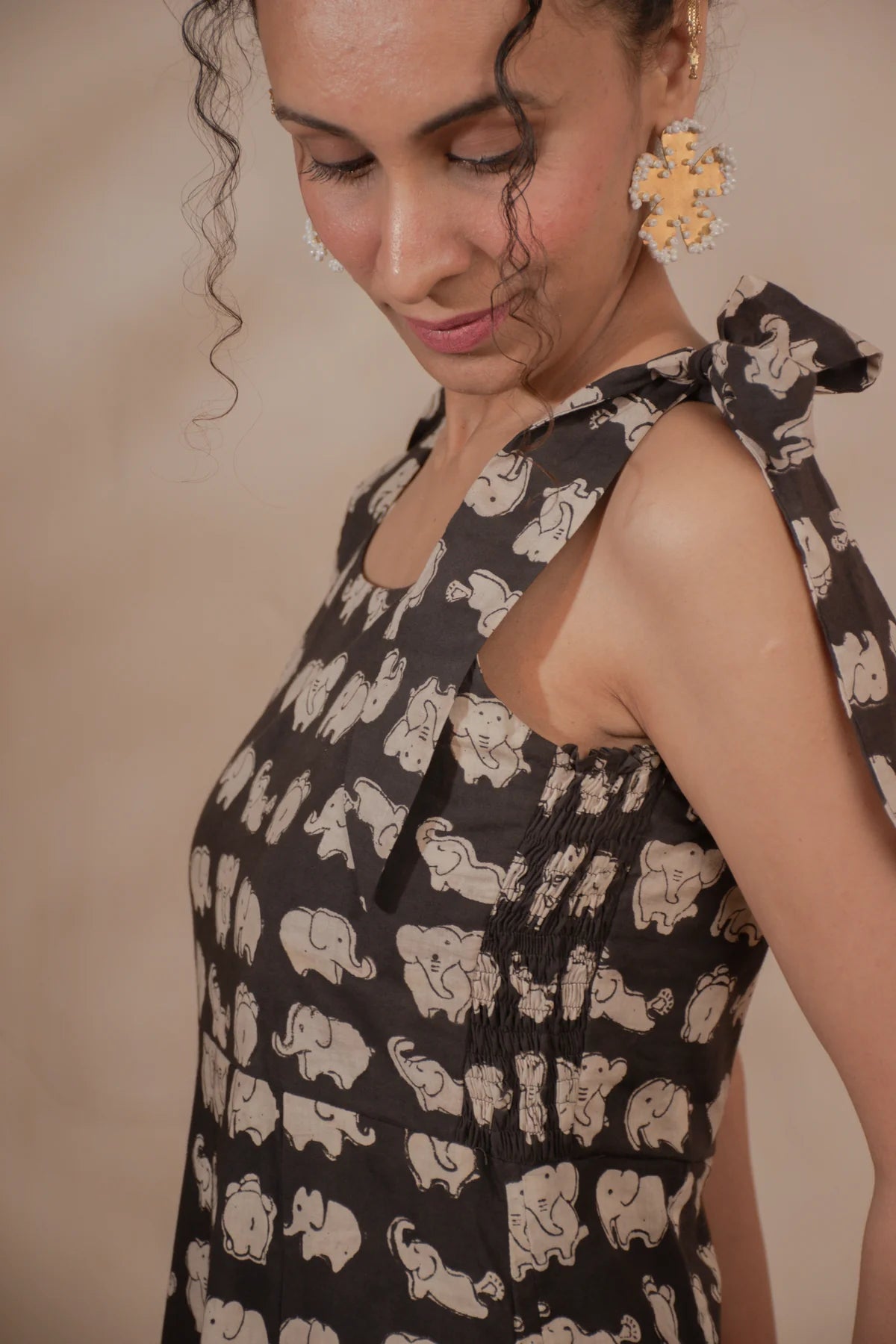 Chhapa - Twilight Elephant Dress