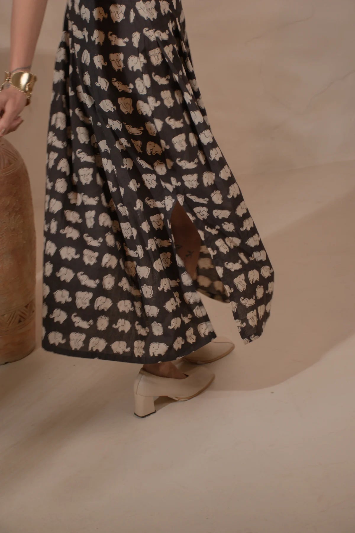 Chhapa - Twilight Elephant Dress