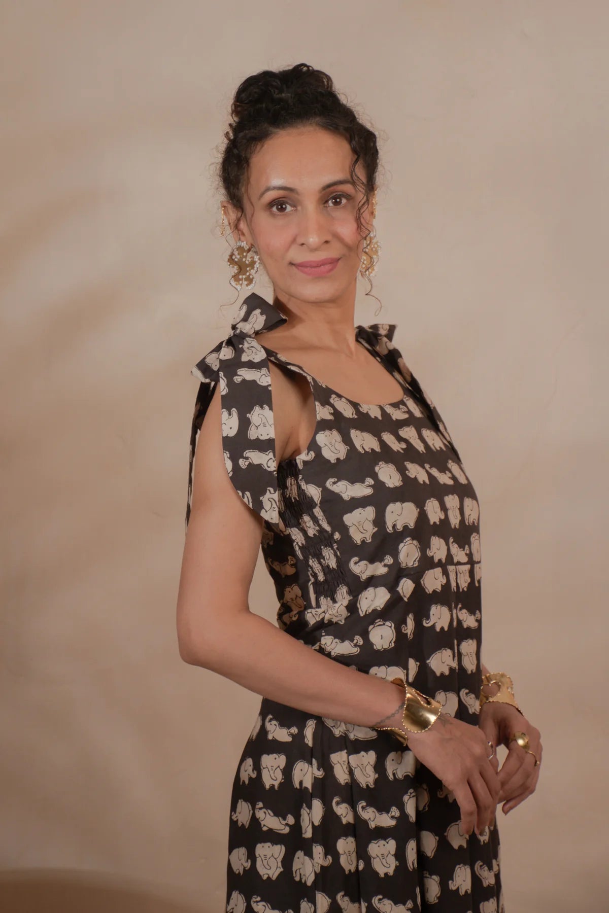 Chhapa - Twilight Elephant Dress