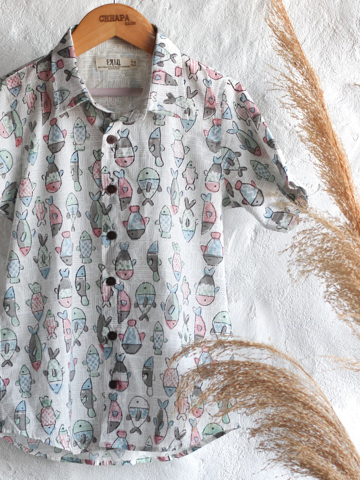 Chhapa - White Fish Shirt